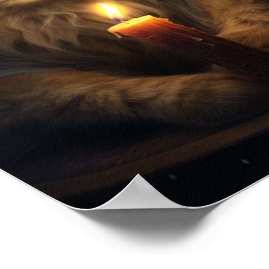 De heksenkat poster (Hoek)