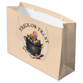 De heksenketel voor Halloween Groot Cadeauzakje
