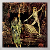 “De heksenkokerij” door Harry Clarke Poster (Voorkant)