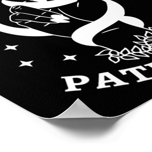 De heksenstrijd van het patriarchaat leidt het pat poster (Hoek)