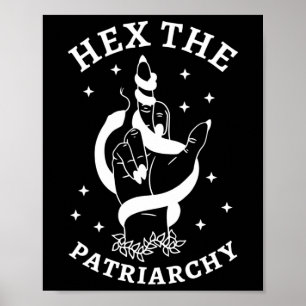 De heksenstrijd van het patriarchaat leidt het pat poster