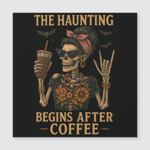 De heksentoer begint na koffie - Magnetische kaart