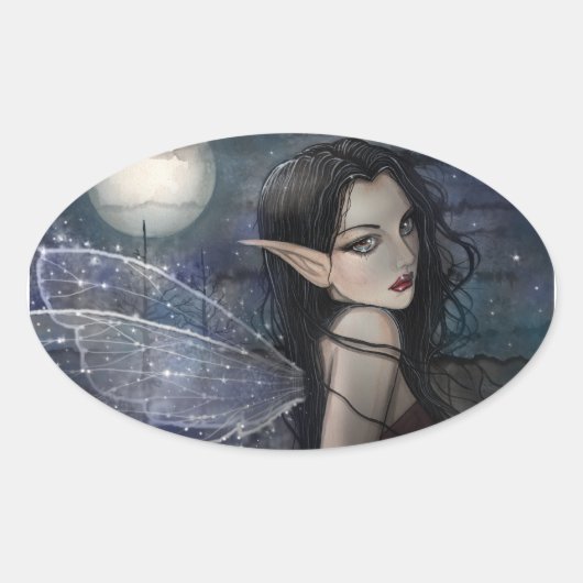De Heksenuur Gothic Fee Stickers (Voorkant)