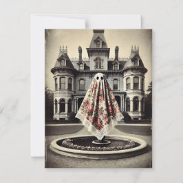 De hekserij van Roseveil Manor – gotisch victoriaa Notitiekaartje