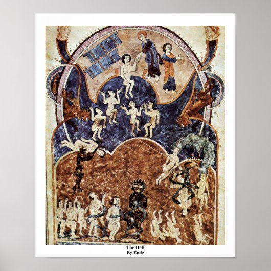 De hel aan het einde poster (Voorkant)