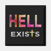 De hel bestaat magneet (Voorkant)