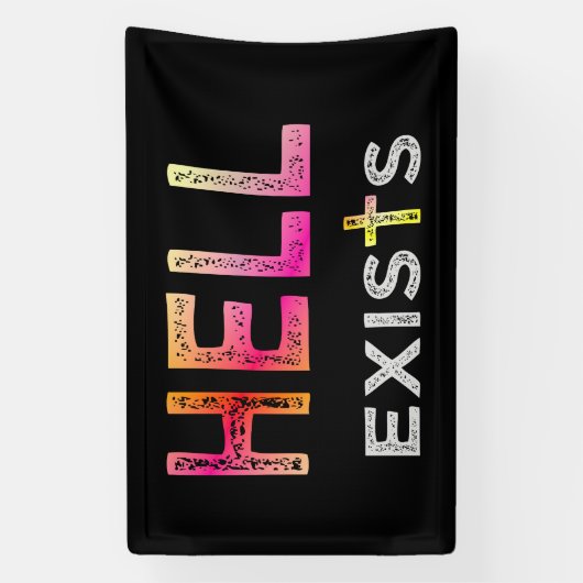 De hel bestaat spandoek (Verticaal)