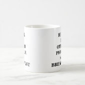 De hel is andere mensen die snel ontbijten - Mok (Center)