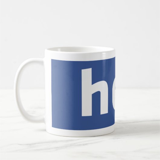 De hel is andere mensen - Mok (Links)