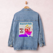 De Hel Is Echte Denim Jas Jacket (Hangar)