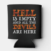 De hel is leeg en alle duivels zijn hier blikjeskoeler (Achterkant)
