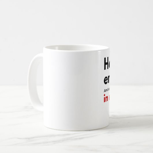 De hel is Lege Mok (Voorkant links)