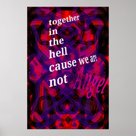 De hel poster (Voorkant)