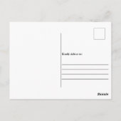 De hel probeerde het God ontkende het Christelijk  Briefkaart (Achterkant)