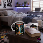 De hel probeerde het God ontkende het Christelijk  Koffiemok