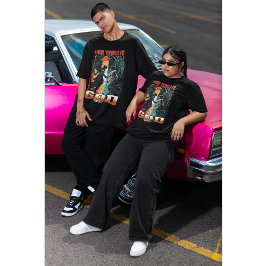 De hel probeerde het God ontkende het Christelijk T-shirt