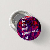 De hel ronde button 3,2 cm (Voorkant /achterkant)