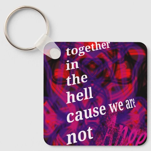 De hel sleutelhanger (Voorkant)