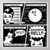 De hel strip herschrijven poster (Voorkant)