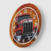 De hel van een truck grote klok (Hoek)