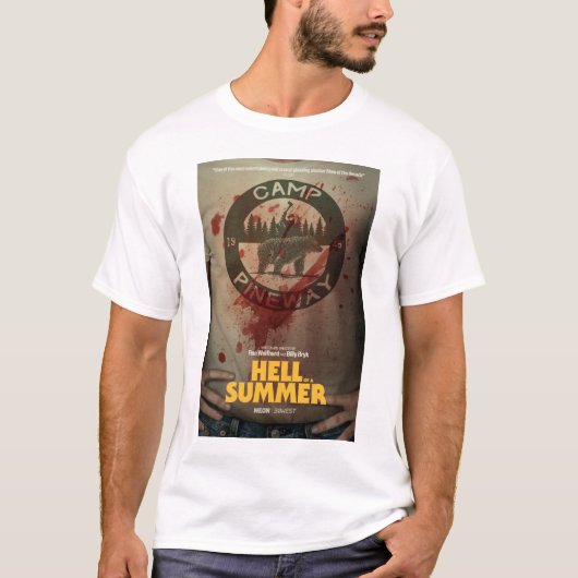 De hel van een zomer t-shirt (Voorkant)