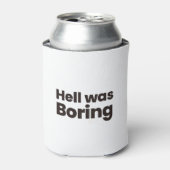 de hel was saai blikjeskoeler (Blikje Voorkant)