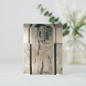 De held Gilgamesh heeft een leeuw Briefkaart (Staand voorkant)