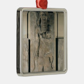 De held Gilgamesh heeft een leeuw Metalen Ornament (Rechts)