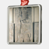 De held Gilgamesh heeft een leeuw Metalen Ornament (Links)