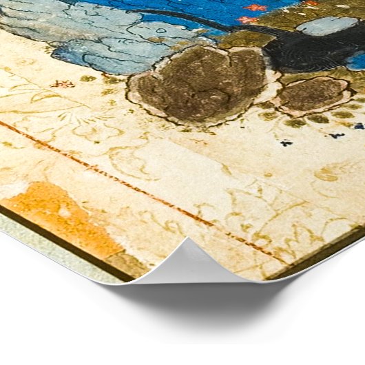 De held Rustam doodt de White Demon Poster (Hoek)