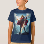 de held t-shirt (Voorkant)