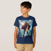 de held t-shirt (Voorkant volledig)
