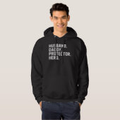 de held van de baap - beschermer hoodie (Voorkant volledig)