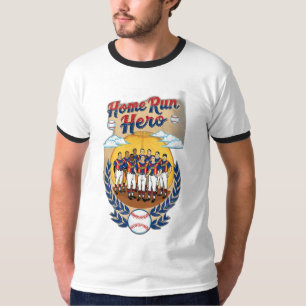 De held van de thuisrun. t-shirt