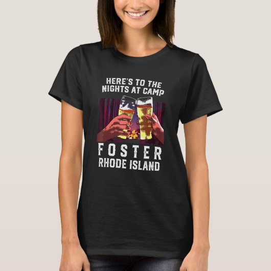 De helden van Camp Foster Camping Rhode I T-shirt (Voorkant)