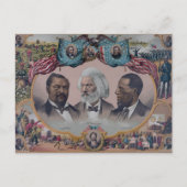"De helden van de gekleurde ras" Briefkaart (Voorkant)