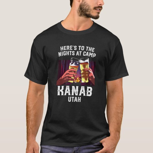 De helden van de nacht op Camp Kanab Camping Utah  T-shirt (Voorkant)