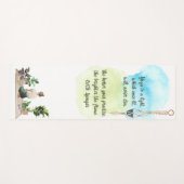 De helderder de Waterverf van de vlam fitness Mat (Voorkant (horizontaal))