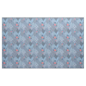 De heldere blauwe lappendeken stof (Yard (91,4 cm))