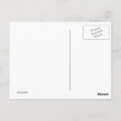 De heldere Boom kleurt Briefkaart (Achterkant)