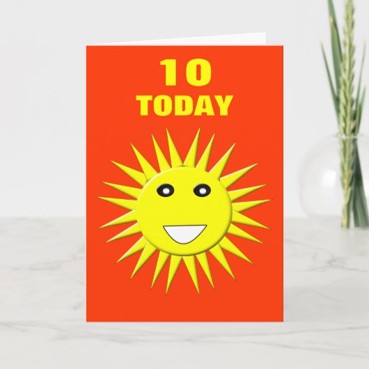 De heldere Kaart van de Verjaardag van de (Voorkant)