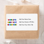 De Heldere Kleuren van Gramma van het Etiket (Insitu)