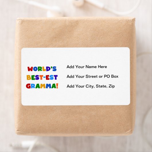 De Heldere Kleuren van Gramma van het Etiket (Insitu)