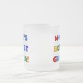 De Heldere Kleuren van Gramma van het Matglas Koffiemok (Center)