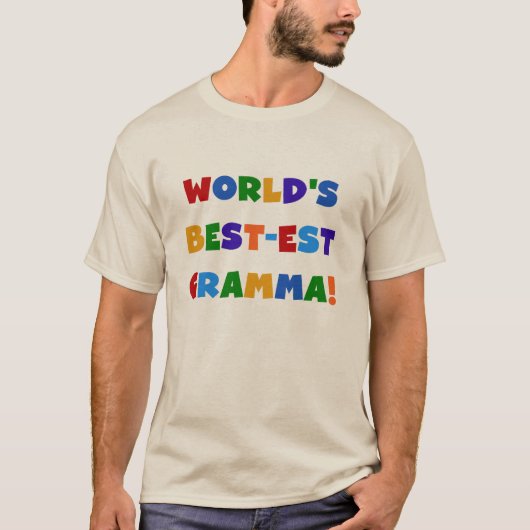 De Heldere Kleuren van Gramma van het T-shirt (Voorkant)
