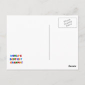 De Heldere Kleuren van Granma van het Briefkaart (Achterkant)