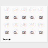 De Heldere Kleuren van Granma van het Hart Sticker (Vel)