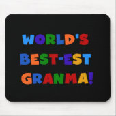 De Heldere Kleuren van Granma van het Muismat (Voorkant)