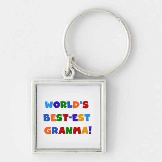 De Heldere Kleuren van Granma van het Sleutelhanger (Voorkant)