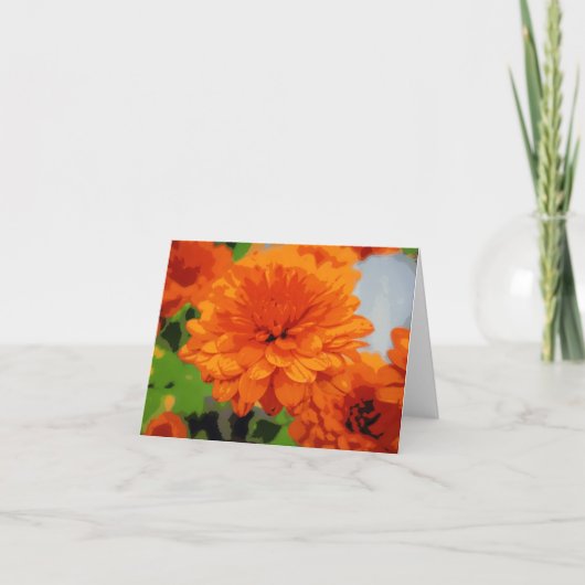 De heldere Oranje Kaart van de Nota Mums (Voorkant)